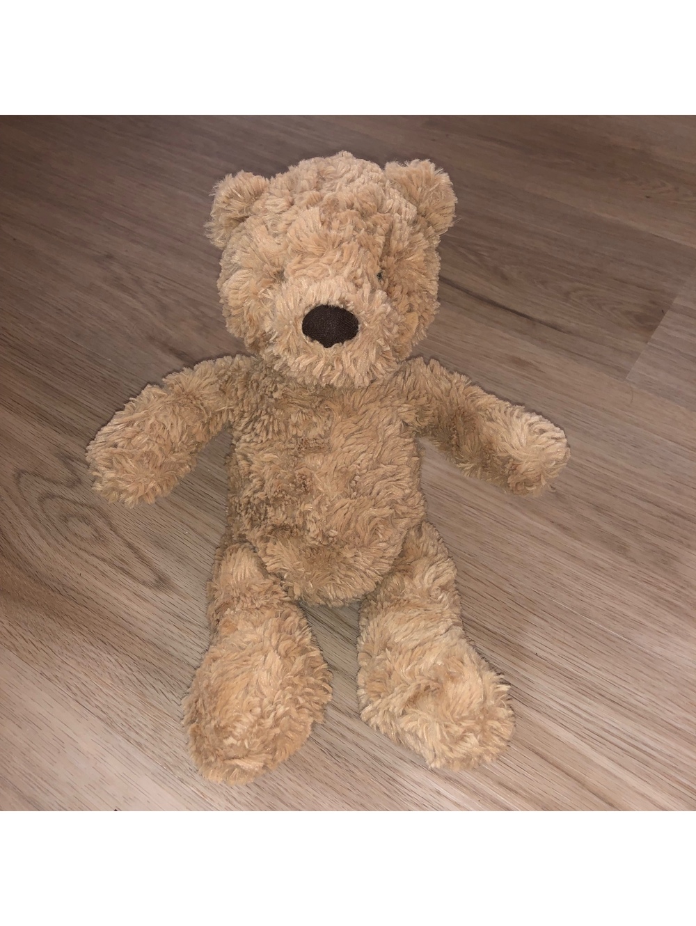 JELLYCAT BUMBLY HONEY TEDDY BEAR BROWN 12” PLUSH
